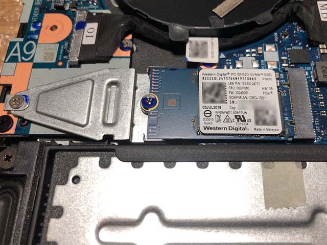 ThinkPad E495 SSD120+240GB メモリ32GB増設 品