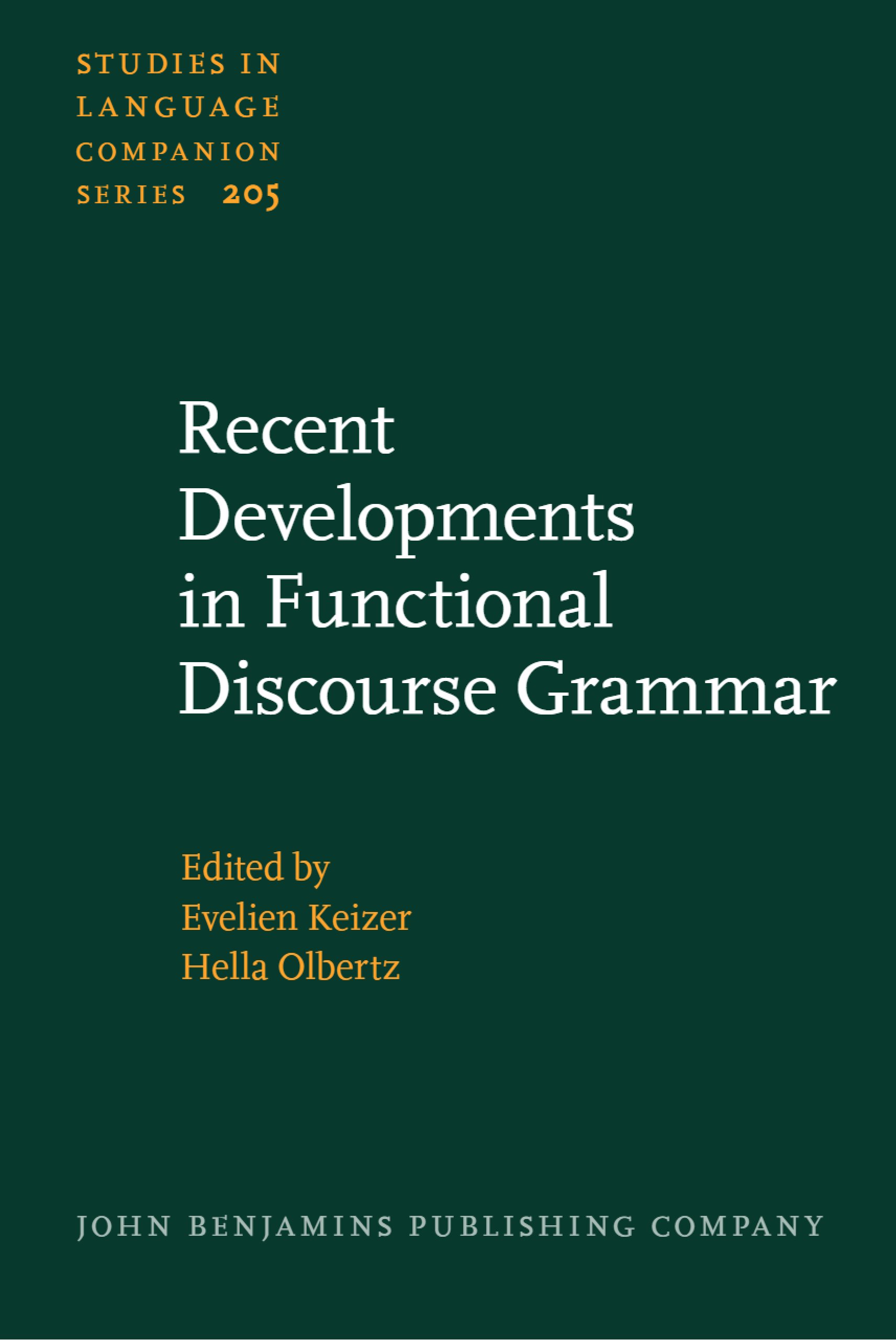Recent developments in functional discourse grammar
