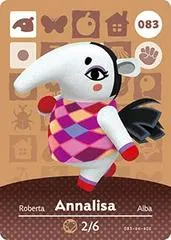 Annalisa #083 [Animal Crossing Series 1] Amiibo Cards