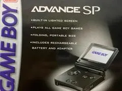 Gameboy advance sp onyx GameBoy Advance