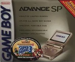 Gold GameBoy Advance SP [Super Mario Advance 4 Bundle] GameBoy Advance