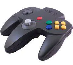 Black Controller Nintendo 64