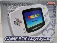 Gameboy Advance White PAL GameBoy Advance