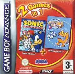 2 Games in 1: Sonic Advance & ChuChu Rocket PAL GameBoy Advance