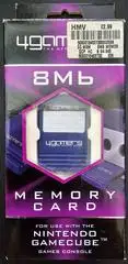 4Gamers 8MB Memory Card PAL Gamecube