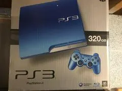 Splash Blue 320 GB Playstation 3 System JP Playstation 3