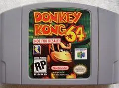 Donkey Kong 64 [Not for Resale Gray] Nintendo 64