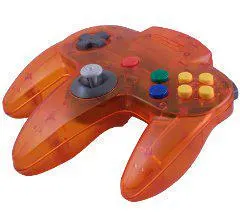 Fire Orange Controller Nintendo 64