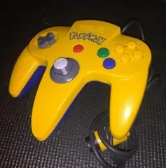 Yellow & Blue Pokemon Controller Nintendo 64