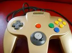 Gold Nintendo Power 100 Controller Nintendo 64