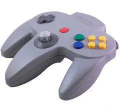 Gray Controller Nintendo 64