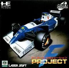 F1 Team Simulation: Project F JP PC Engine CD
