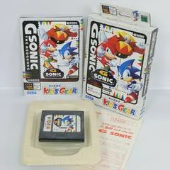 G Sonic the Hedgehog Kid's Gear JP Sega Game Gear