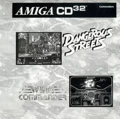 Dangerous Streets & Wing Commander PAL Amiga CD32
