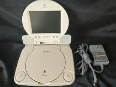 PSOne Slim Console With LCD Screen Combo SCPH-130 JP Playstation