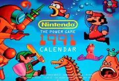 Nintendo The Power Game 1991 Calendar Nintendo Power
