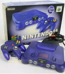Midnight Nintendo 64 System JP Nintendo 64