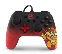 Bowser Wired Controller Nintendo Switch