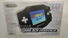 Black Gameboy Advance System JP GameBoy Advance