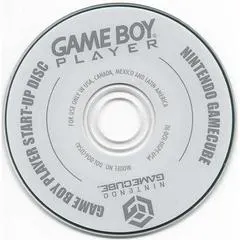 Gameboy Player Start-Up Disc Gamecube