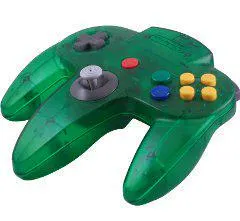 Jungle Green Controller Nintendo 64