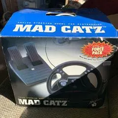 Mad Catz Steering Wheel Nintendo 64