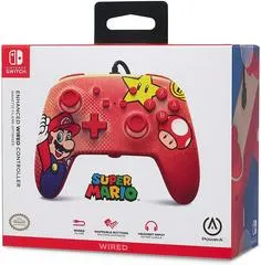 Enhanced Wired Controller [Mario Vintage] Nintendo Switch