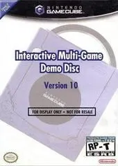 Interactive Multi-Game Demo Disc Version 10 Gamecube