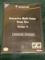 Interactive Multi-Game Demo Disc Version 15 Gamecube