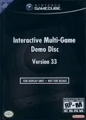 Interactive Multi-Game Demo Disc Version 33 Gamecube