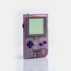Clear Atomic Purple Game Boy Pocket JP GameBoy