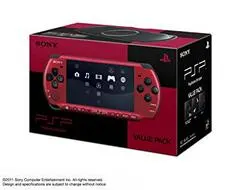 PSP 3000 Value Pack [Red & Black] JP PSP