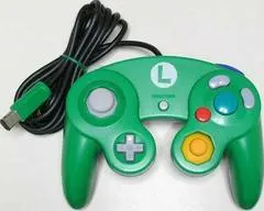 Luigi Green Gamecube Controller JP Gamecube