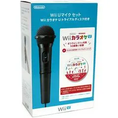 Wii U Microphone Set with Wii Karaoke U Trial Disc JP Wii U