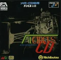 F-1 Circus CD JP Sega Mega CD