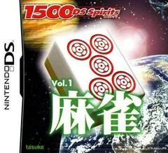 1500 DS Spirits Vol.1 Mahjong JP Nintendo DS