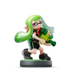 Inkling Girl - Green Amiibo