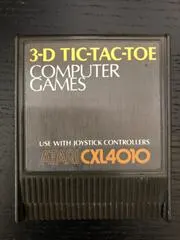 3-D Tic-Tac-Toe Atari 400