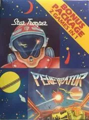 2 Games in 1 : Star Trooper & Penetrator Commodore 64