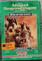 Advanced Dungeons & Dragons War Of The Lance Commodore 64