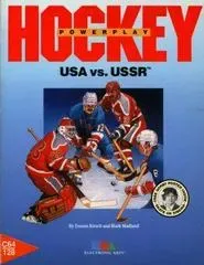 Power Play Hockey: USA vs USSR Commodore 64
