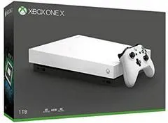 White Xbox One X System PAL Xbox One