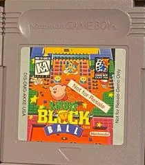 Kirby’s Block Ball [Not for Resale] GameBoy