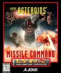 Super Asteroids & Missile Command Atari Lynx