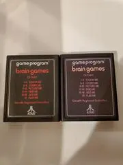 Brain Games [Text Label] Atari 2600