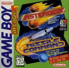 Arcade Classic: Asteroids and Missile Command GameBoy
