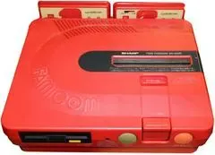 Sharp Famicom Twin Red Console Famicom