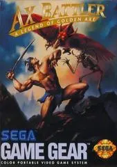 Ax Battler a Legend of Golden Axe Sega Game Gear