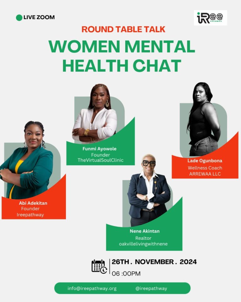 Women Mental Health Chat - Round Table Talk