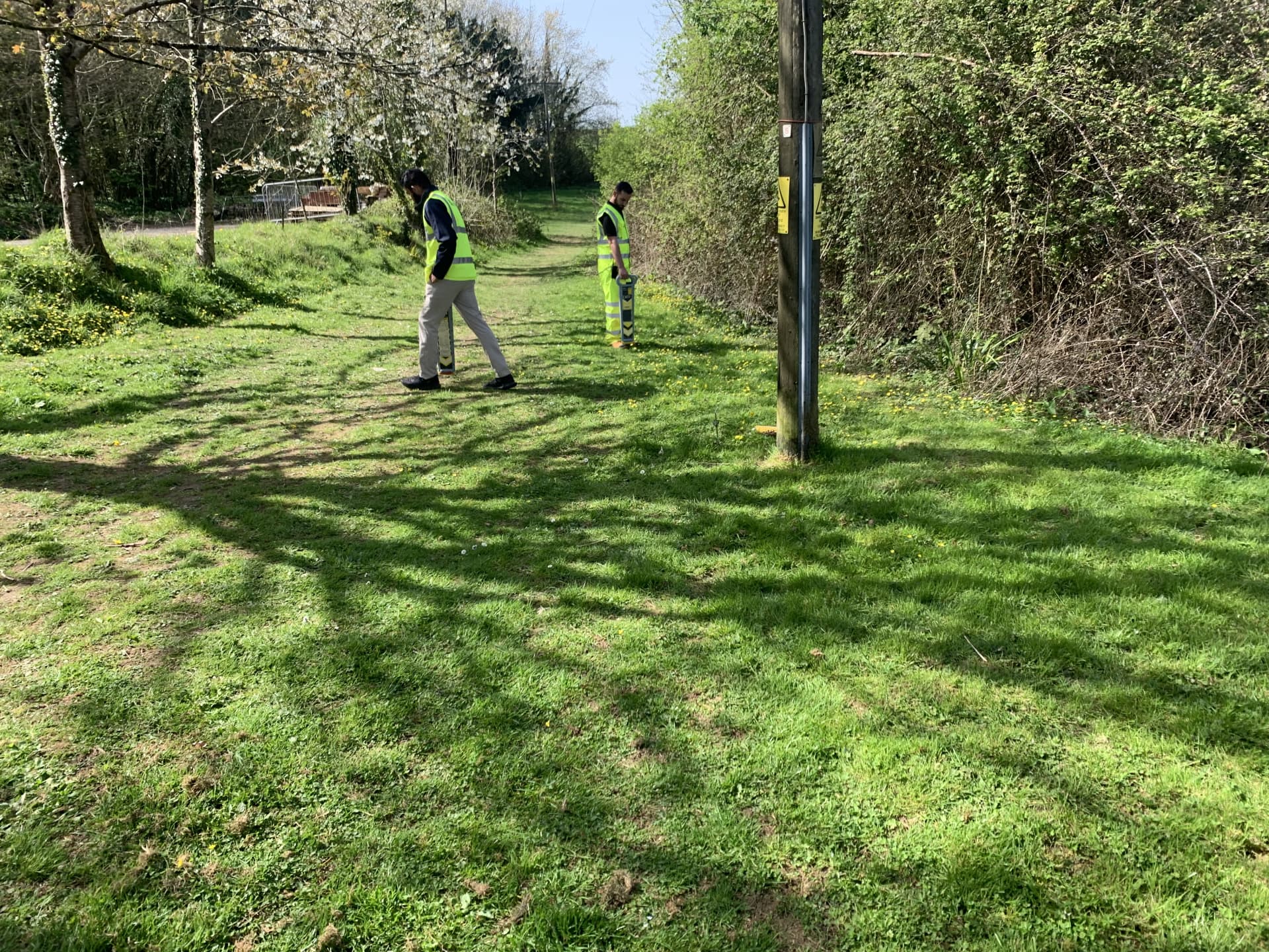 Delegates using CAT and Genny equipment